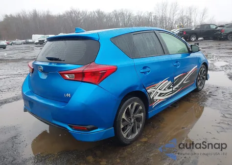 2016 Scion Im z USA, uszkodzony, nr VIN JTNKARJE5GJ505553